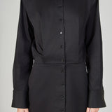 Button Up Long Sleeve Dress