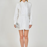 Button Up Long Sleeve Dress