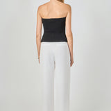Seashell Trim Tube Knit Top