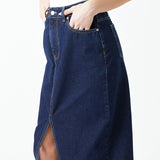 Denim Maxi Skirt