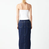 Denim Maxi Skirt