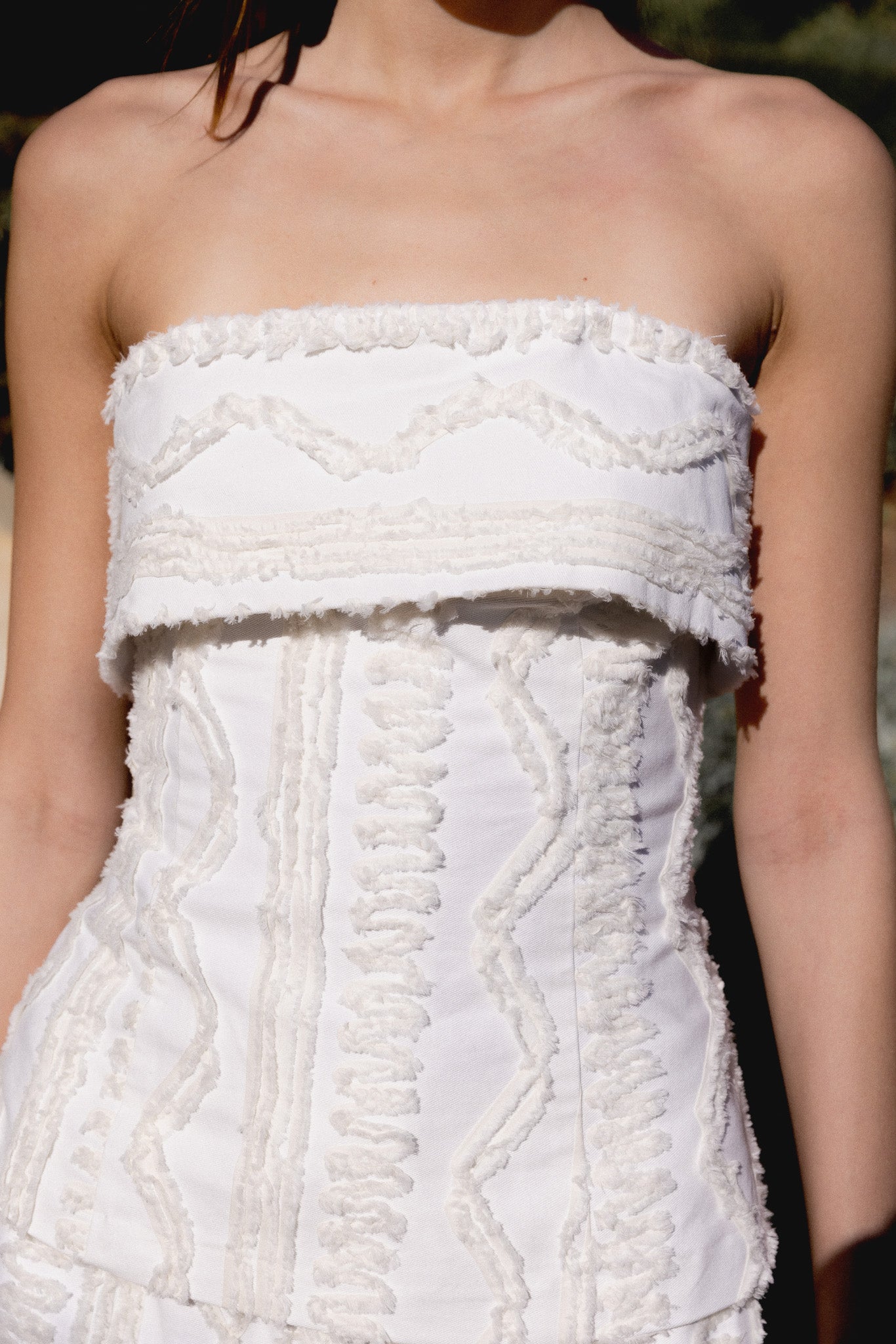 strapless top dress Endless Rose
