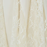 Sleeveless Lace Godet Mini Dress