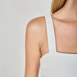 Sleeveless Bubble Tiered Mini Dress