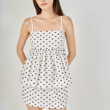 Textured Peplum Top