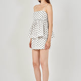 Textured Mini Skirt