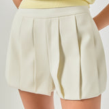 Pleated Shorts