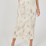 High Waisted Maxi Skirt