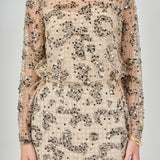 Sequin Beaded Cropped Top