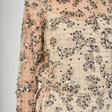Sequin Beaded Cropped Top