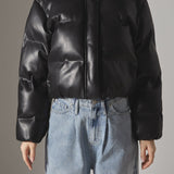 Cropped Puffer Jacket