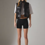 Puffer Cropped Vest