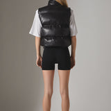 Puffer Cropped Vest