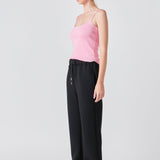 Round Hem Knit Tank Top