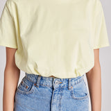 Cropped Top with Elastic Band