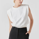 Open Back Cropped Top