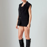 Oversized Blazer Vest