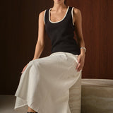 Linen Maxi Skirt