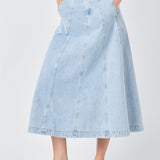 Denim Maxi Skirt