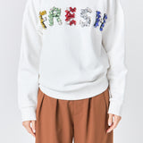 Color Letter Patch Sweatshirt