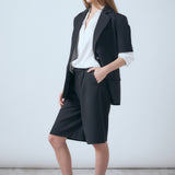 Brynn Single Breasted Short Sleeve Blazer