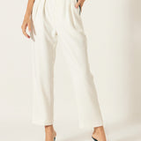 Trousers with Binding Detail
