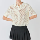 Knit Mesh Shirt