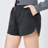 High Waisted Nylon Shorts