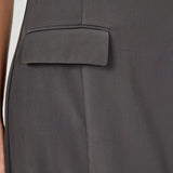 Strapless Column Maxi Dress