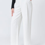 Wide Leg High Waisted Trouser