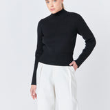 Wide Leg High Waisted Trouser