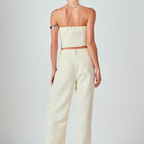 Ashton Linen Tube Top