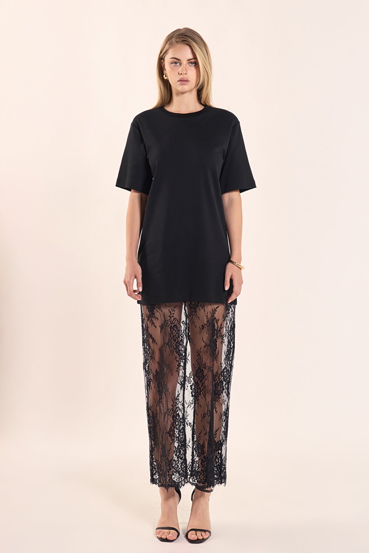endless rose combination lace maxi dress Romance in Lace Endless Rose