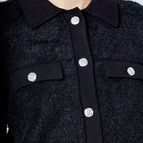 Collared Button Up Cardigan