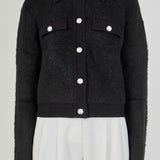 Collared Button Up Cardigan