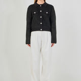 Collared Button Up Cardigan