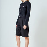 Collared Button Up Cardigan