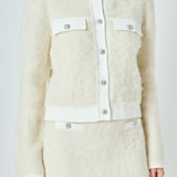 Collared Button Up Cardigan