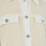 Collared Button Up Cardigan