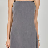Josephine Lace Trim Mini Dress