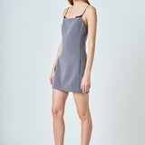 Josephine Lace Trim Mini Dress