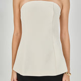 Kaitlyn A-Line Choker Tie Top