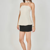 Kaitlyn A-Line Choker Tie Top