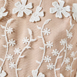 Strapless Crochet Layered Midi Dress