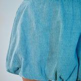 Zoe Denim Balloon Mini Skirt
