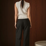 Button-Up Sweater Vest