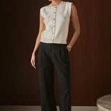 Button-Up Sweater Vest