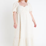 Textured Maxi Dress – Endless Rose