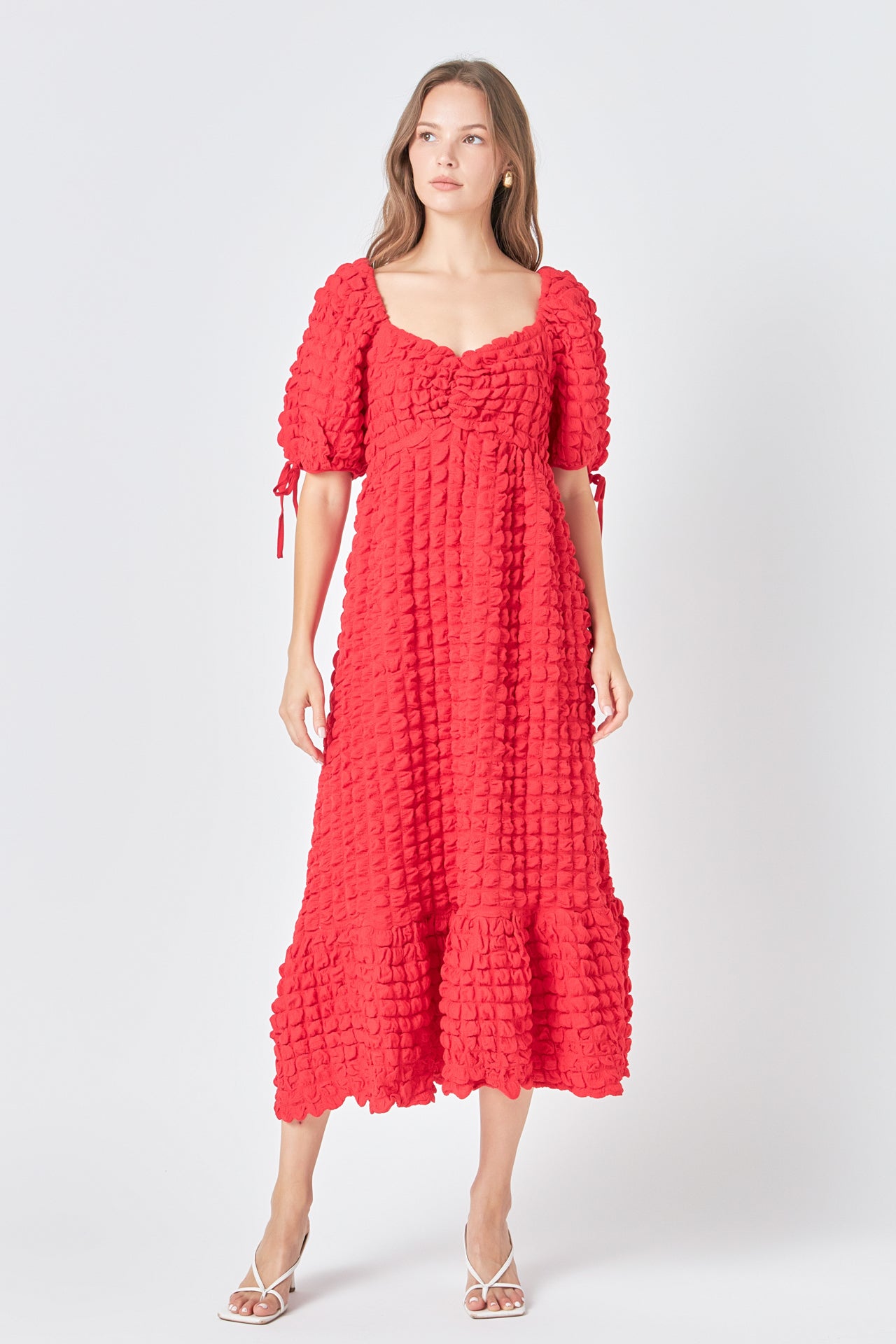 Textured Maxi Dress Endless Rose Textured Maxi Dress Endless Rose