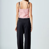 Tulle Cropped Top